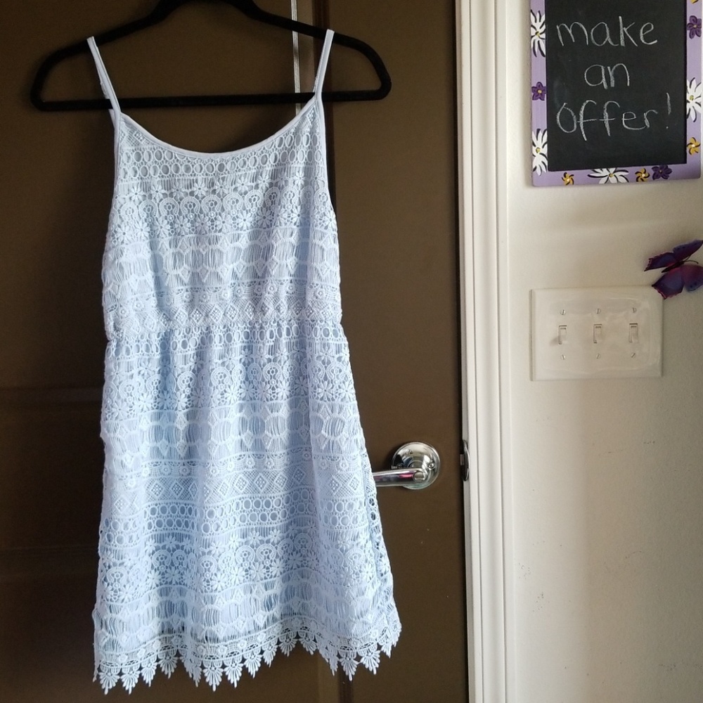 Blue Lace Dress | H&M